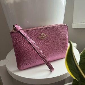 Coach small wristlet.